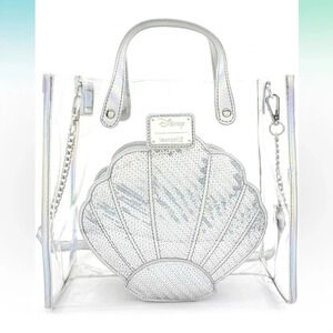 NWT Loungefly X Disney The Little Mermaid Ariel 30th Anniversary Hologram Purse